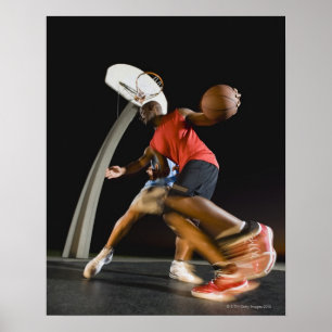 Basketballspelers 2 poster