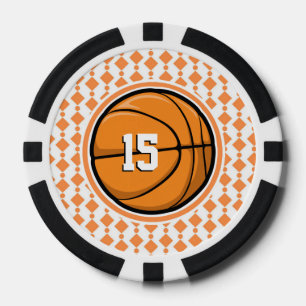 basketbalnummer pokerchips