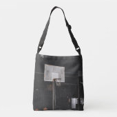  Basketbalontwerp Crossbody Tas (Achterkant)
