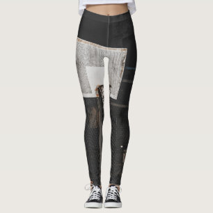 Basketbalontwerp Leggings
