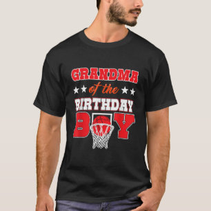 Basketbalpartij Oma van de Verjaardagsjongen Balle T-shirt