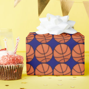 Basketbalpatroon, aangepast cadeaupapier