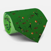 Basketbalpatroon afspelen, stropdas (Opgerold)