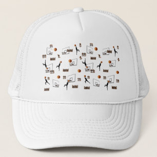 Basketbalpatroon afspelen, trucker pet