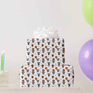 Basketbalpatroon Cadeaupapier