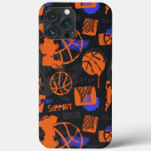 Basketbalpatroon Case-Mate iPhone Case (Achterkant)