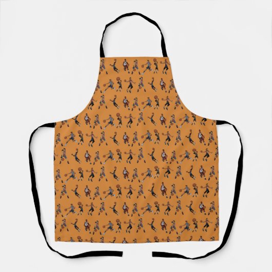 basketbalpatroon schort (Voorkant)