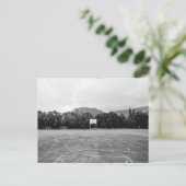 Basketbalring Briefkaart (Staand voorkant)