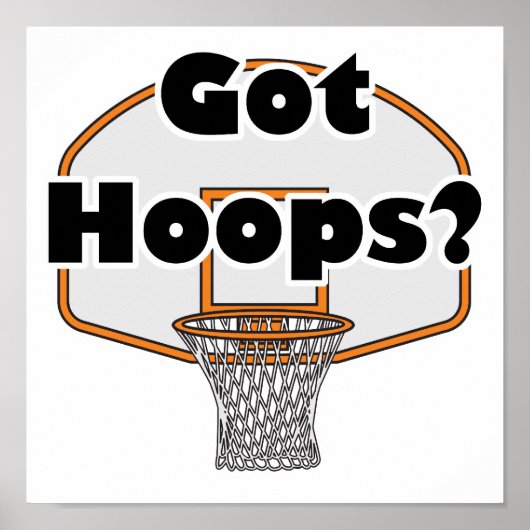 basketbalring poster (Voorkant)