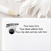 Basketbalscore Etiket (Insitu)