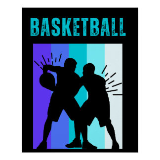 Basketbalspeler Basketballer Sports Perfect Poster