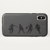 basketbalspeler Case-Mate iPhone case (Achterkant (horizontaal))