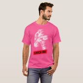 Basketbalspeler Catch Me T-shirt (Voorkant volledig)