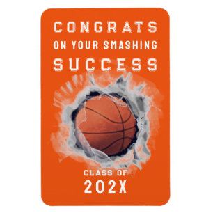 Basketbalspeler Congrats Magnet Magneet
