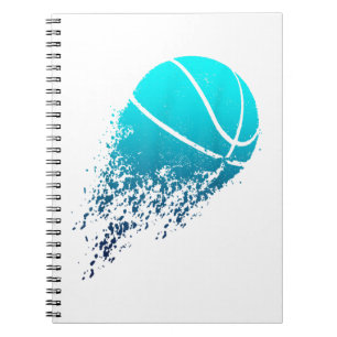 Basketbalspeler Fan Baller Sports Notitieboek