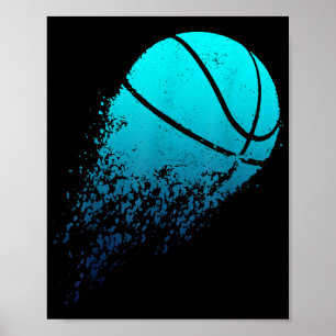 Basketbalspeler Fan Baller Sports Poster