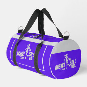 Basketbalspeler Meisje, Team, Gift, Verjaardag Plunjezak