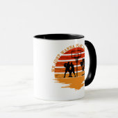 Basketbalspeler mok (Voorkant rechts)