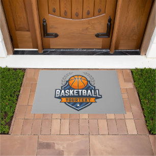 Basketbalspeler NAAM TOEVOEGEN Varsity School Team Deurmat