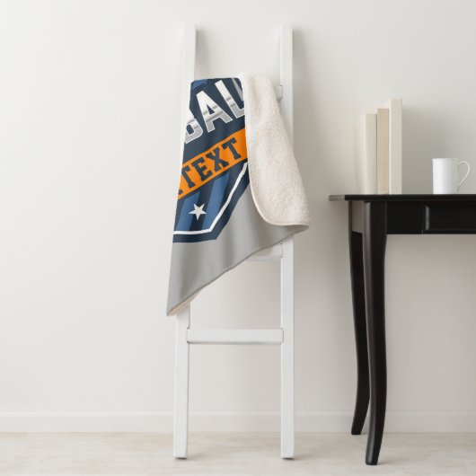 Basketbalspeler NAAM TOEVOEGEN Varsity School Team Sherpa Deken (In situ)