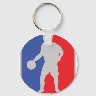 basketbalspeler sleutelhanger