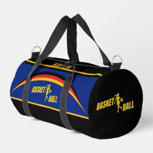Basketbalspeler, Team, Verjaardag, Duitse vlag Plunjezak