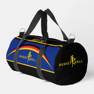 Basketbalspeler, Team, Verjaardag, Duitse vlag Plunjezak