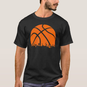 Basketbalspelers Grote Mannen Vrouwen Kind 2 T-shirt