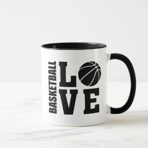 Basketbalspelers I Love Basketball Mok