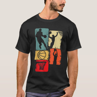 Basketbalspellen Kinder Mannen T-shirt