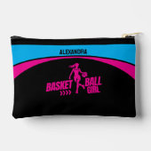Basketbalster, Basketbal Meisje Verjaardag Etui (Achterkant)