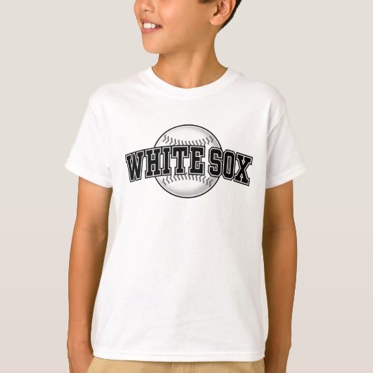 Basketbalteam Chicago White So T-shirt (Voorkant)