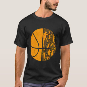 Basketbalteam Dunking Fan Vrouwen Kinder Tieners T-shirt