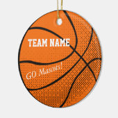 Basketbalteam Keramisch Ornament (Links)