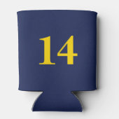 Basketbalteam Speler Kan Koeler (Achterkant)