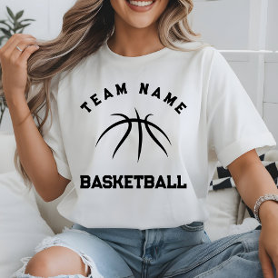 Basketbalteam Sport Baller Basketbalspeler T-shirt