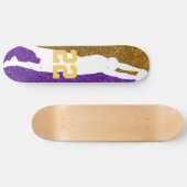 Basketbalteam Sport Glitter High School College Skateboard (Horizontaal)