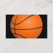 Basketbalthema Visitekaartje (Achterkant)