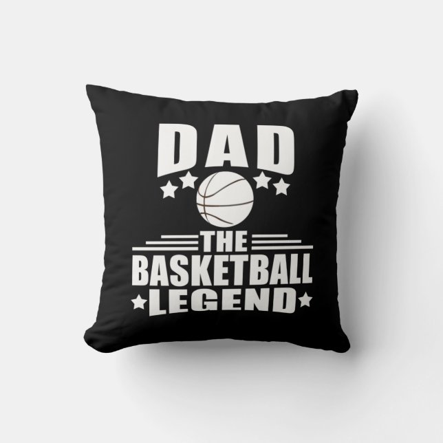Basketbalvader Kussen (Voorkant)