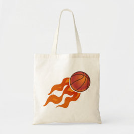 Basketbalvlammen Tote Bag
