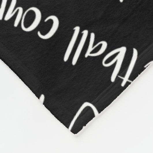 basketbalwedstrijd, zwart wit, kleur fleece deken (Hoek)