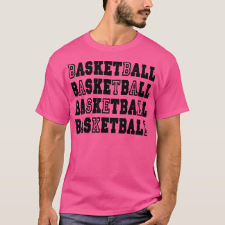 basketbalwoord t-shirt