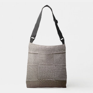 Basketweave Patchwork Knit van Shirley Taylor Crossbody Tas