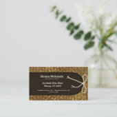 Basketwevethema Visitekaartje (Staand voorkant)