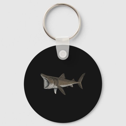 Basking Shark Sleutelhanger (Voorkant)