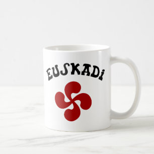 Baskisch kruis Euskadi Rood Koffiemok