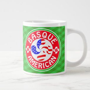 Baskische American Euskara Lauburu Cross Cup Extra Grote Beker