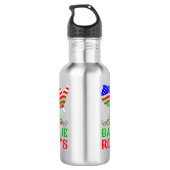 Baskische Amerikaanse Roots Water Fles (Achterkant)