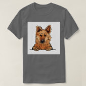 Baskische herder t-shirt (Design voorkant)