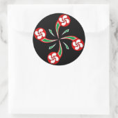 Baskische kruis Sticker (Tas)